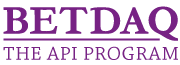 Betdaq API Solution