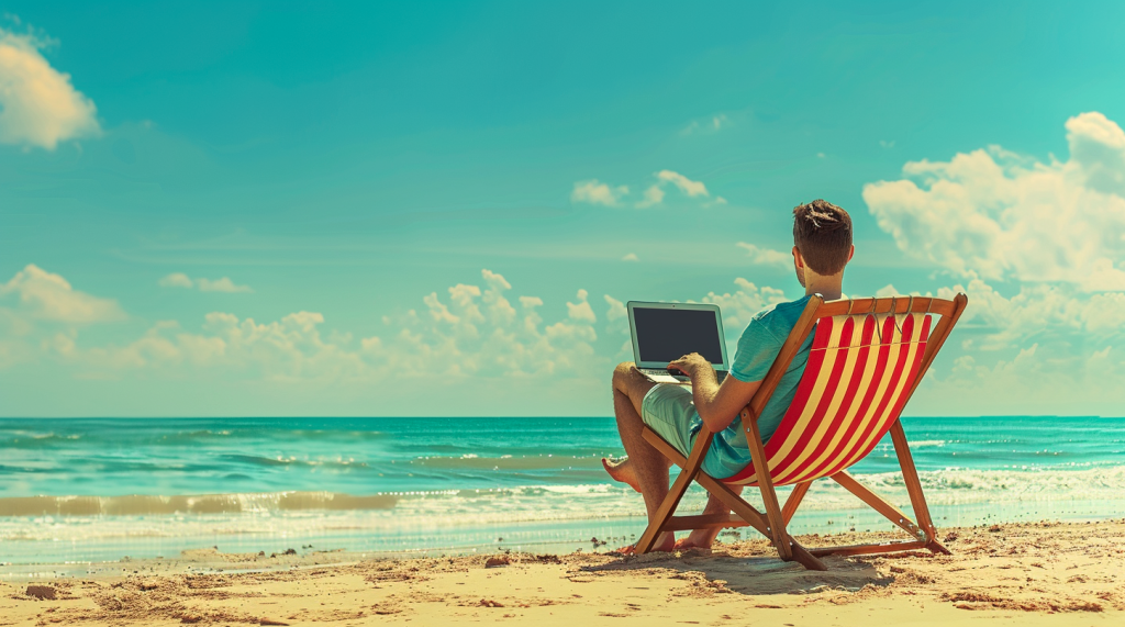 Trading by the Beach