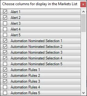 Betfair software