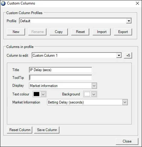 Betfair software