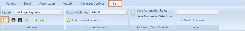 Betfair software