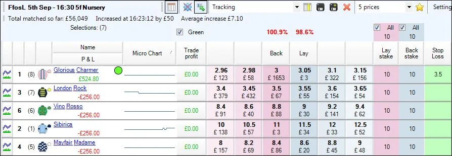 Betfair and Bet Angel