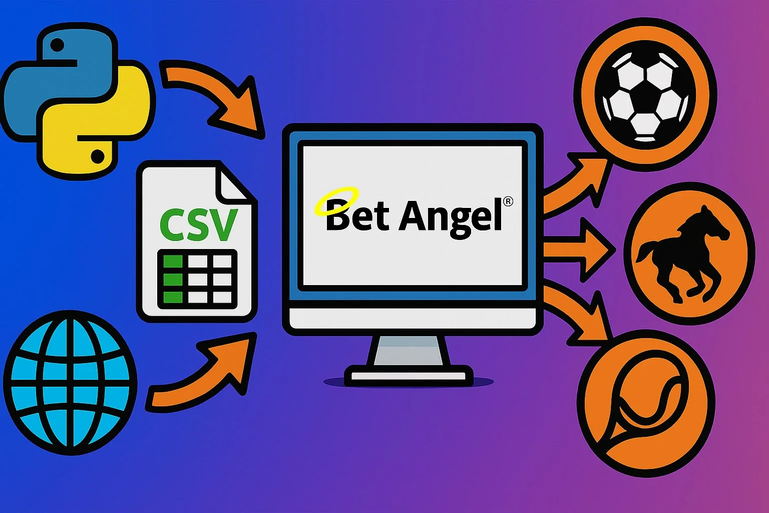 Import selections into Bet Angel
