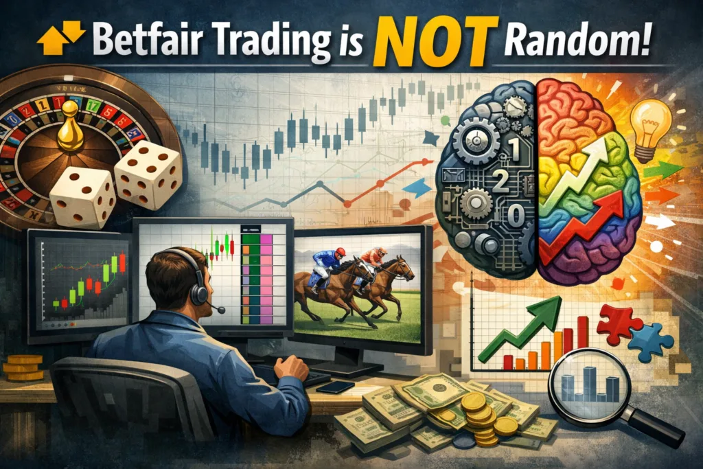 Betfair trading is not random